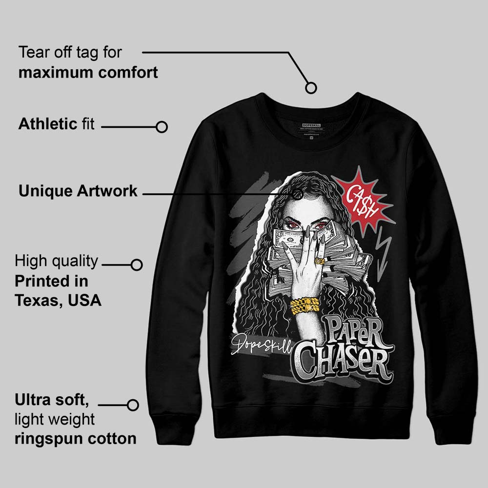 Black Cat 4s DopeSkill Sweatshirt NPC Graphic