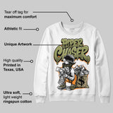 Olive 'Paper Chaser Boy' DopeSkill Graphic Sweatshirt