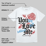 Flight Club 4s DopeSkill T-Shirt You’re Lost Without Me Graphic