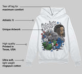 Flint Grey 9s DopeSkill Hoodie Sweatshirt Stressless Graphic