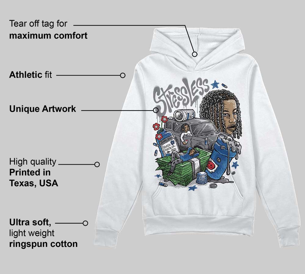 Flint Grey 9s DopeSkill Hoodie Sweatshirt Stressless Graphic