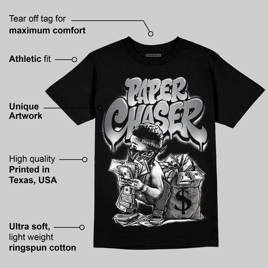 TD Black Patent 11s DopeSkill T-Shirt Paper Chaser Boy Graphic