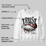 Flight Club 4s DopeSkill Sweatshirt Trust No One Graphic