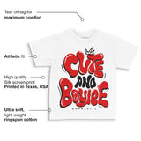 Red Cement 4S DopeSkill Toddler Kids T-shirt Cute and Boujee Graphic