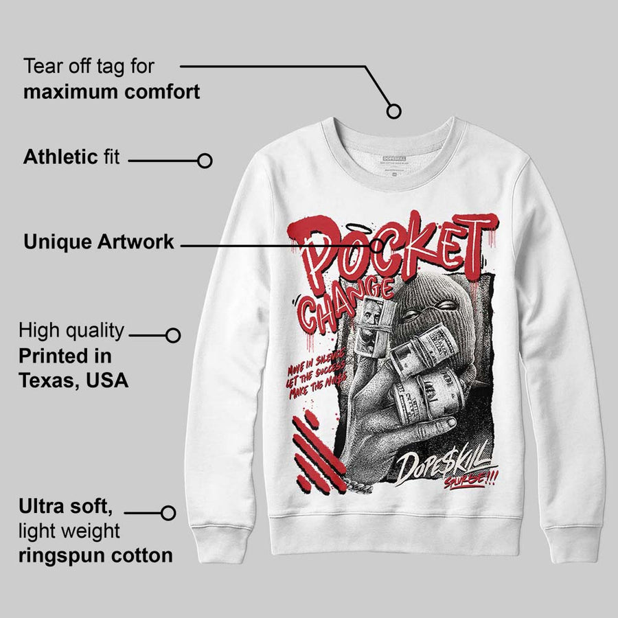 Flight Club 4s DopeSkill Sweatshirt Pocket Change Graphic