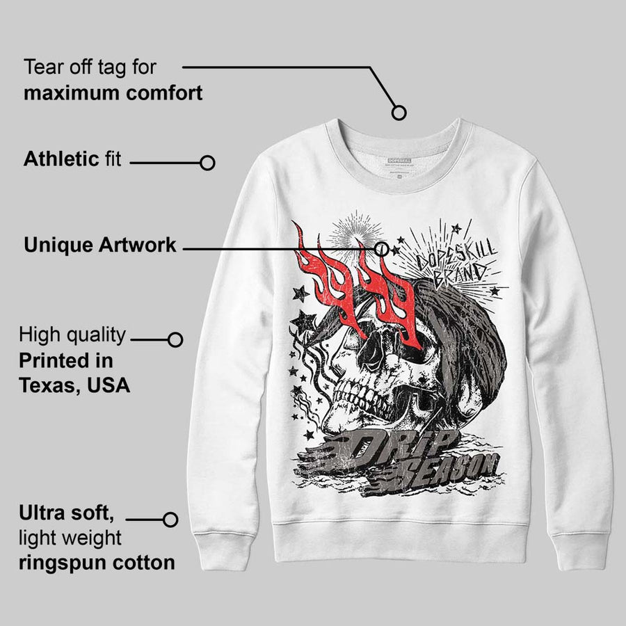 Cave Stone 4s DopeSkill Sweatshirt Drip Season Graphic