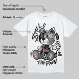 Harris Tweed x Black/Phantom Dunk DopeSkill T-Shirt Smile Through The Pain Graphic