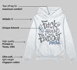 Flint Grey 9s DopeSkill Hoodie Sweatshirt F#ck Around And Find Out Graphic