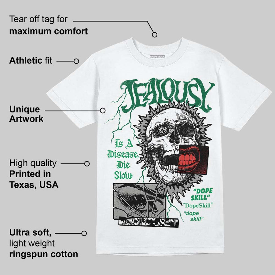 Concrete Rose 3s DopeSkill T-Shirt Jealousy Graphic