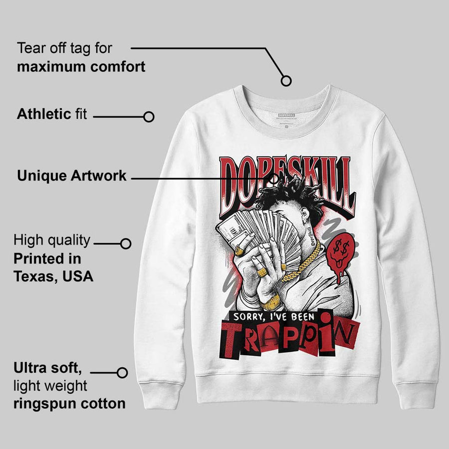 Bugs Bunny 8s DopeSkill Sweatshirt Sorry I've Been Trappin Graphic