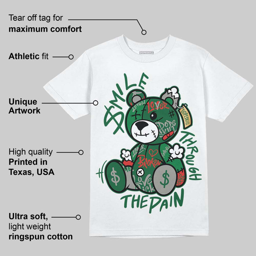 Concrete Rose 3s DopeSkill T-Shirt Smile Through The Pain Graphic