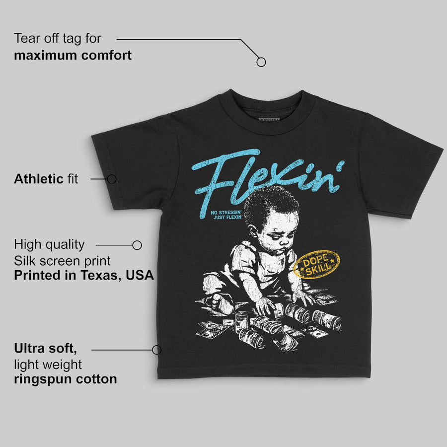 Gamma 11s DopeSkill Toddler Kids T-shirt Flexin' Graphic