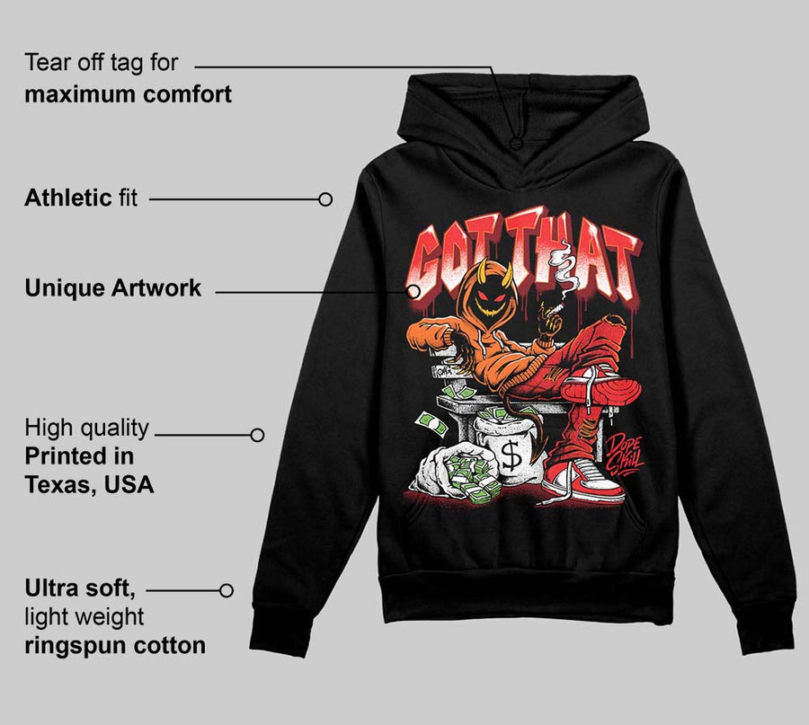 Red Collection DopeSkill Hoodie Sweatshirt Got That Graphic