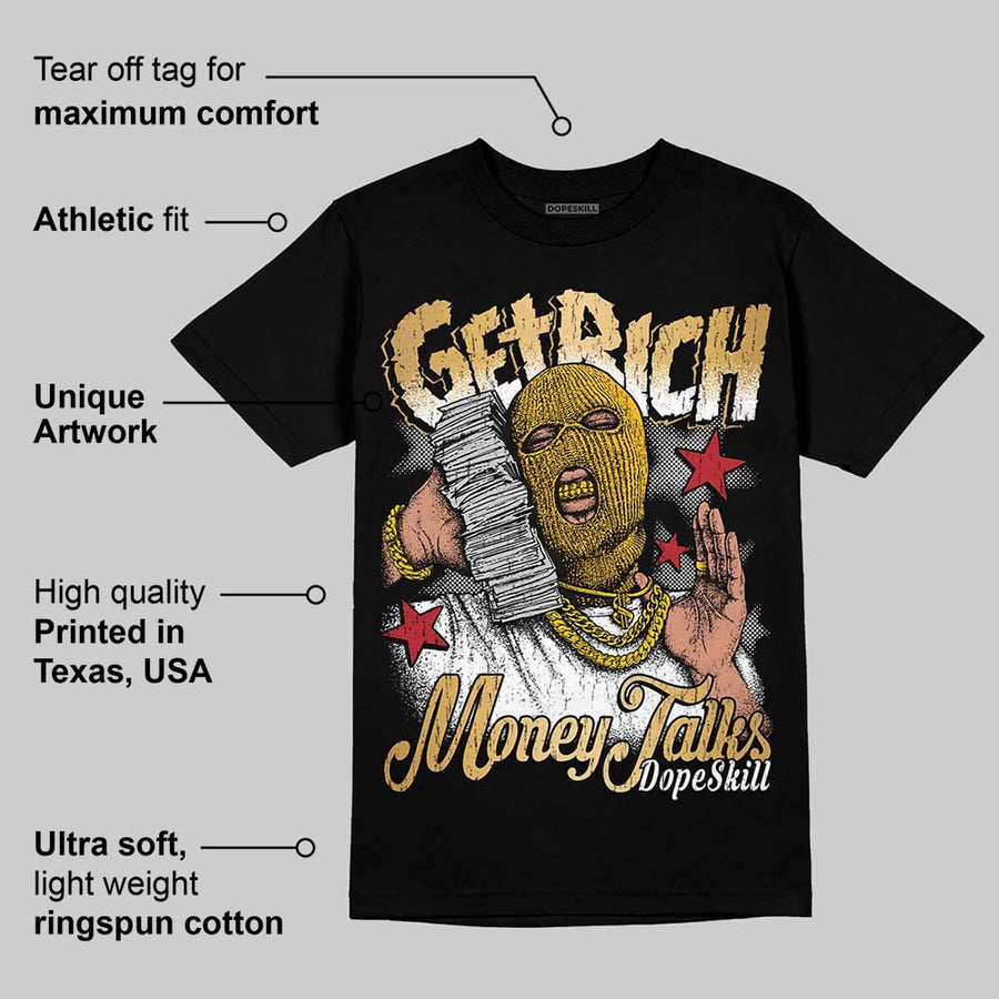 Taxi 12s 2025 DopeSkill T-Shirt Get Rich Graphic