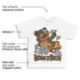 Olive 5s DopeSkill Toddler Kids T-shirt Born To Be Rich Graphic