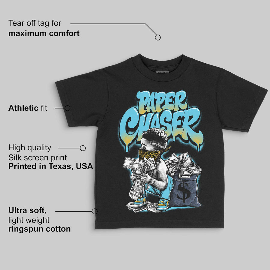 Gamma 11s DopeSkill Toddler Kids T-shirt Paper Chaser Boy Graphic