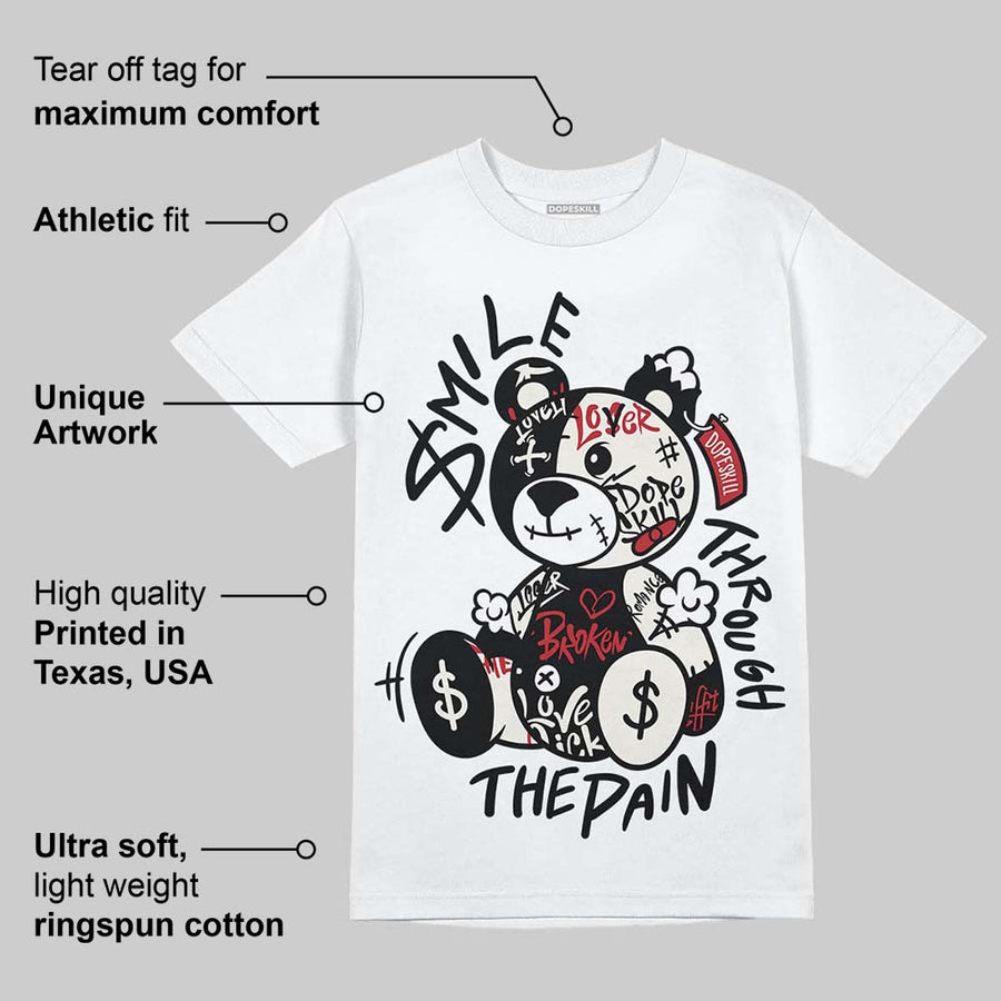 Nigel Sylvester x “Nitro” 1s DopeSkill T-Shirt Smile Through The Pain Graphic