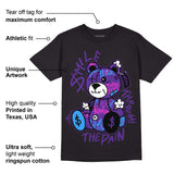 PURPLE Collection DopeSkill T-Shirt Smile Through The Pain Graphic