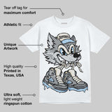 Wolf Grey 5s DopeSkill T-Shirt Wolf Grey 5s Graphic