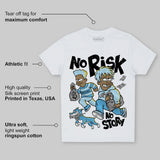 Legend Blue 11s DopeSkill Toddler Kids T-shirt No Risk No Story Graphic