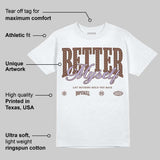Harris Tweed x Sesame/Violet Mist Dunk DopeSkill T-Shirt Better Myself Graphic