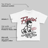 Valentine’s Day 4s DopeSkill Toddler Kids T-shirt Flexin' Graphic