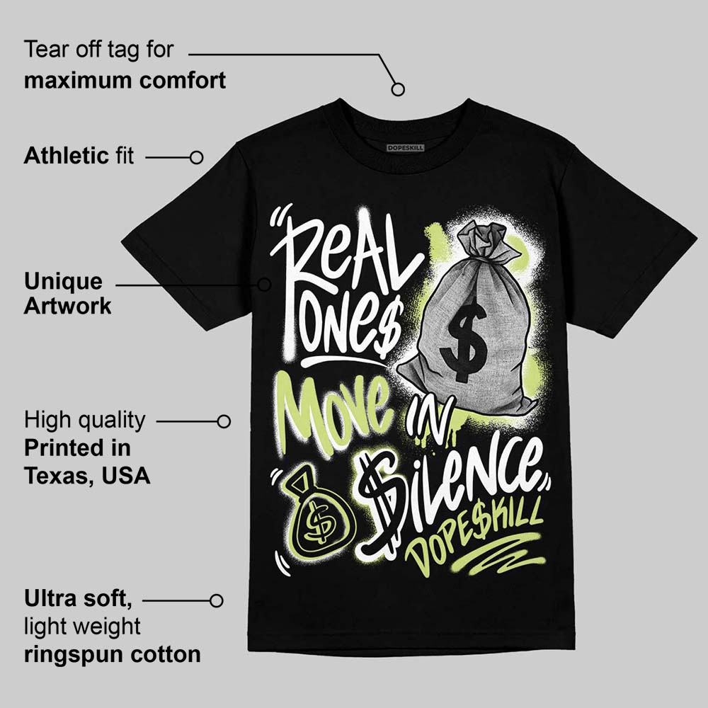 Sneaker School 11s DopeSkill T-Shirt Real Ones Move In Silence Graphic