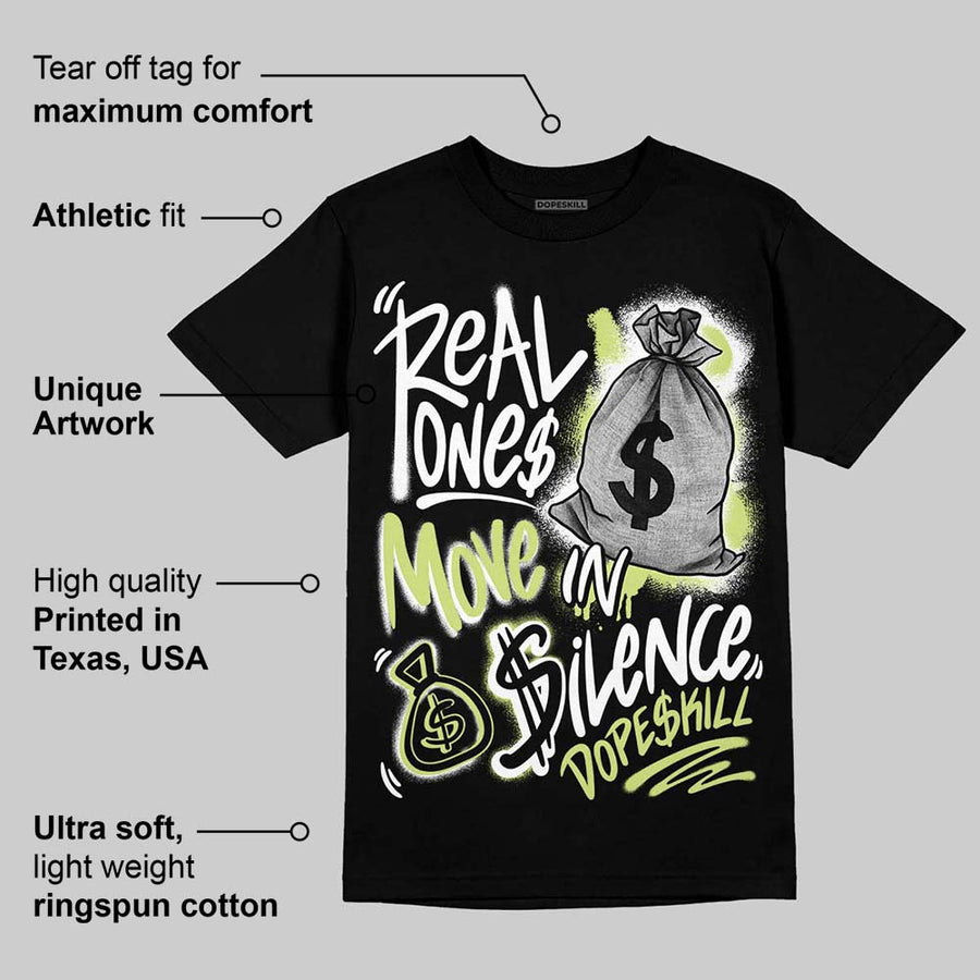 Sneaker School 11s DopeSkill T-Shirt Real Ones Move In Silence Graphic