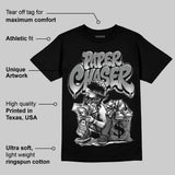Black Cat 4s DopeSkill T-Shirt Paper Chaser Boy Graphic