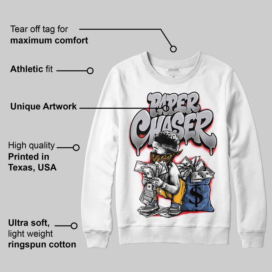 Grey 'Paper Chaser Boy' DopeSkill Graphic Sweatshirt