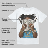Military Blue 4s DopeSkill T-Shirt Rich Youth Graphic