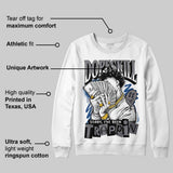 Flint Grey 9s DopeSkill Sweatshirt Sorry I've Been Trappin Graphic