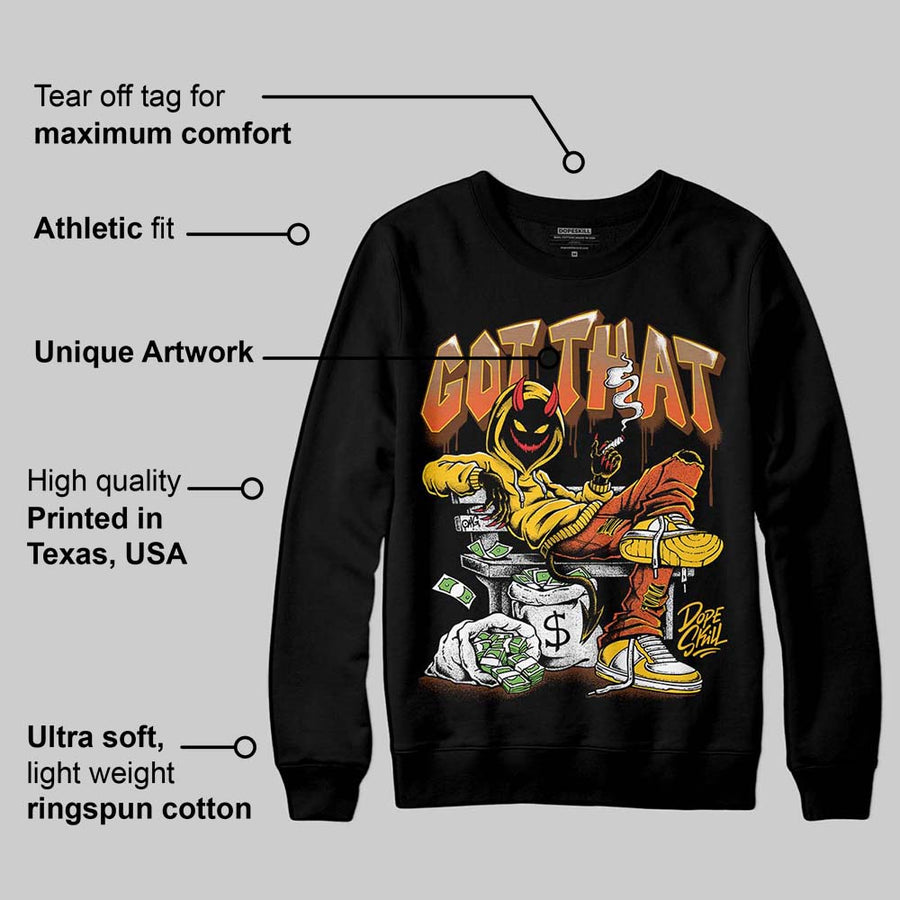 Yellow Collection DopeSkill Sweatshirt Got That Graphic