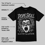 Black Cat 4s DopeSkill T-Shirt Root of Evil Graphic