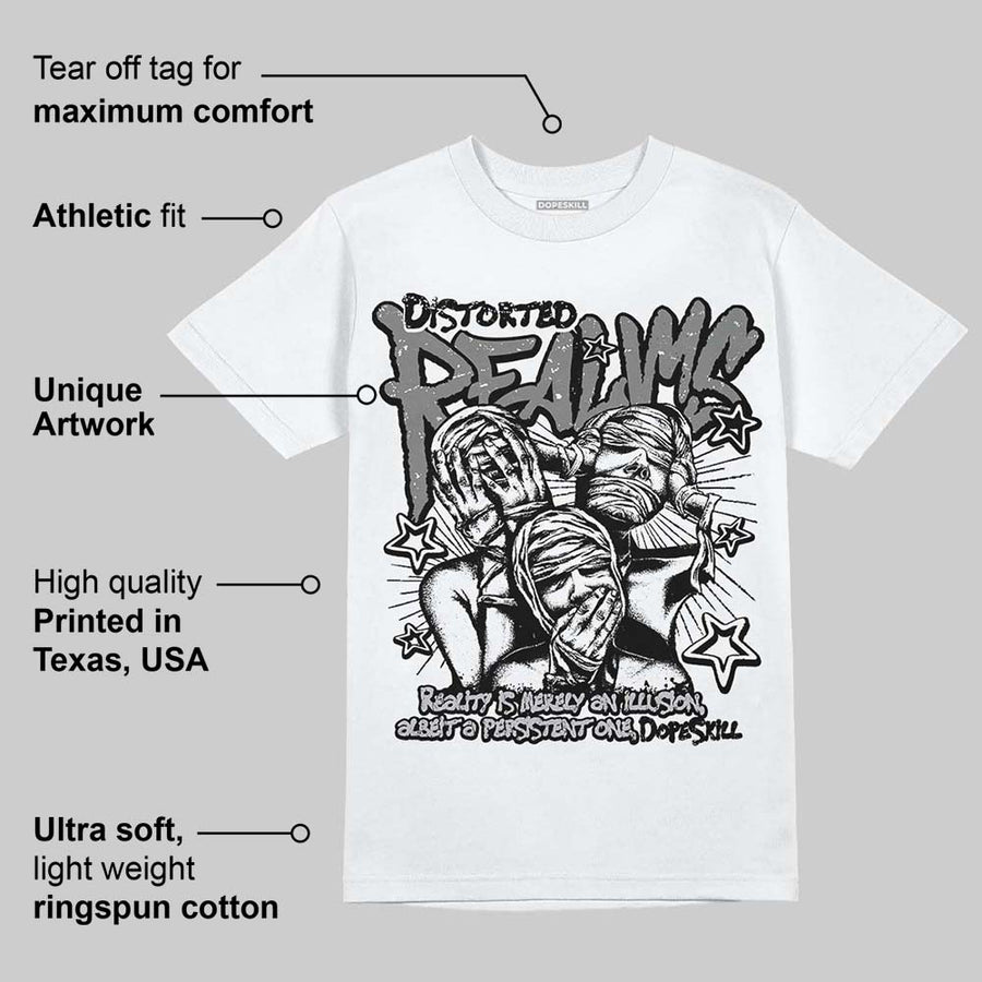 Grey Collection DopeSkill T-Shirt Distorted Realms Graphic