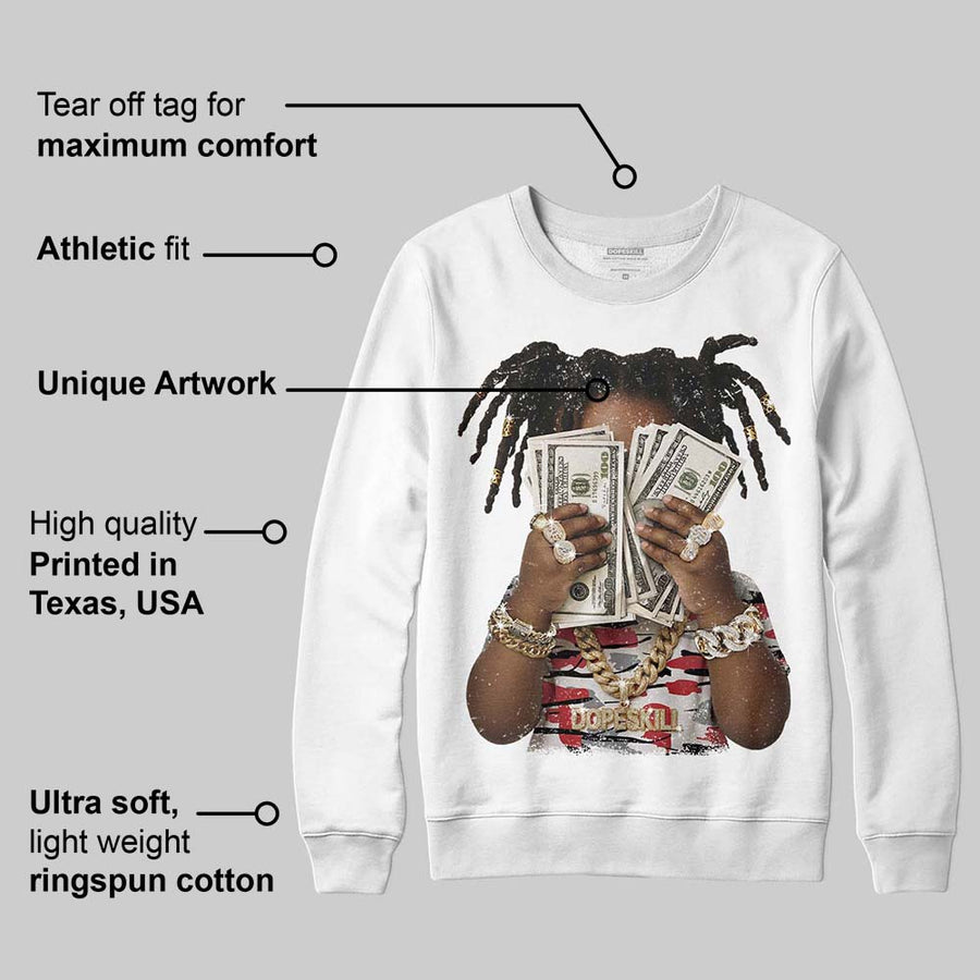 Bugs Bunny 8s DopeSkill Sweatshirt Rich Youth Graphic
