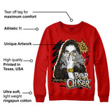 Red Collection DopeSkill Red Sweatshirt NPC Graphic