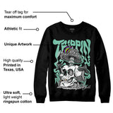 Green Glow 3s DopeSkill Sweatshirt Trippin Graphic
