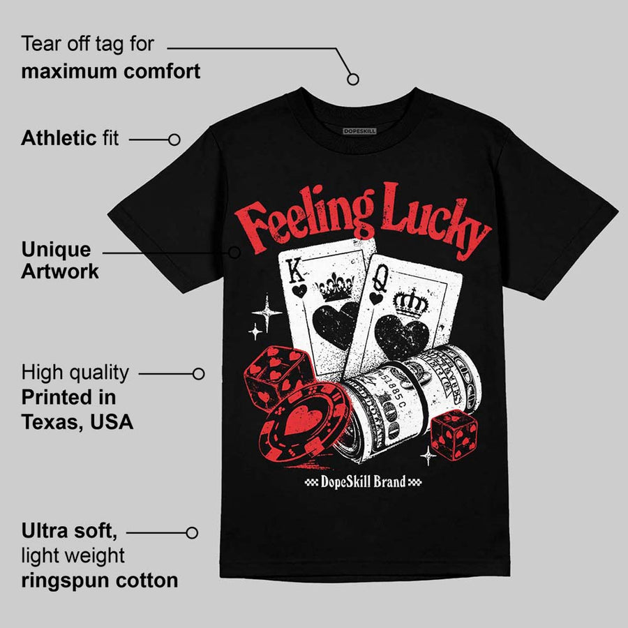 Dunk Panda White Black DopeSkill T-Shirt Feeling Lucky Graphic
