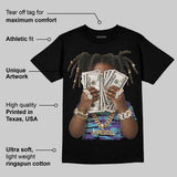 Aqua 8s DopeSkill T-Shirt Rich Youth Graphic