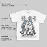 Wolf Grey 5s DopeSkill Toddler Kids T-shirt Real Lover Graphic