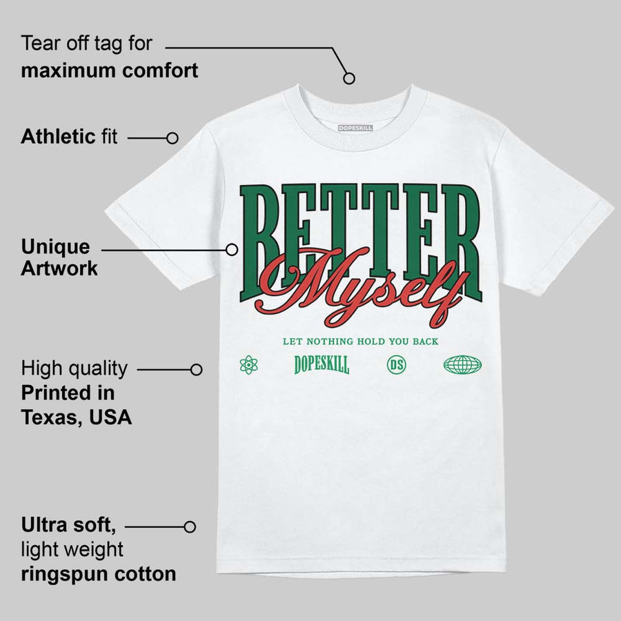 Concrete Rose 3s DopeSkill T-Shirt Better Myself Graphic