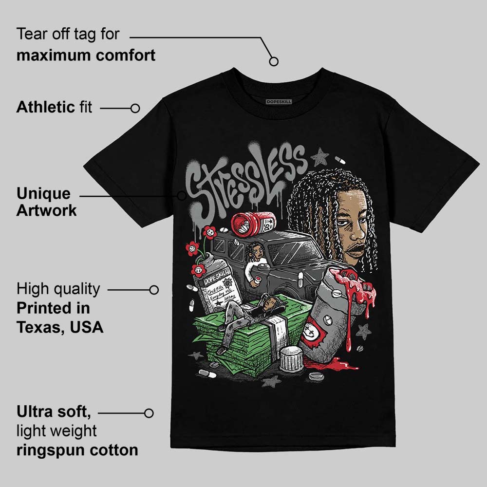 Black Cat 4s DopeSkill T-Shirt Stressless Graphic