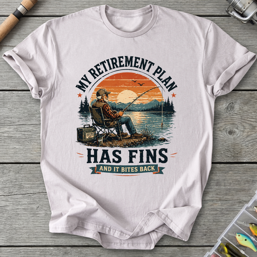 My Retirement Plan Has Fins T-Shirt