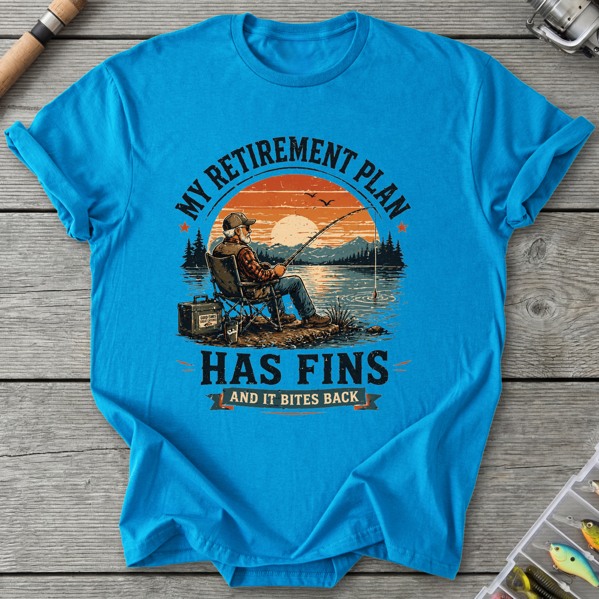 My Retirement Plan Has Fins T-Shirt