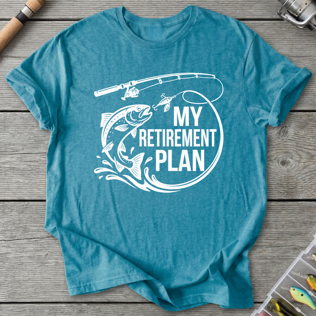 My Retirement Plan Trout T-Shirt