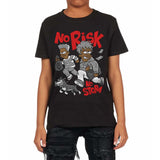 Grey Collection DopeSkill Toddler Kids T-shirt No Risk No Story Graphic