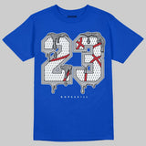 “True Blue” 3s DopeSkill T-Shirt No.23 Graphic