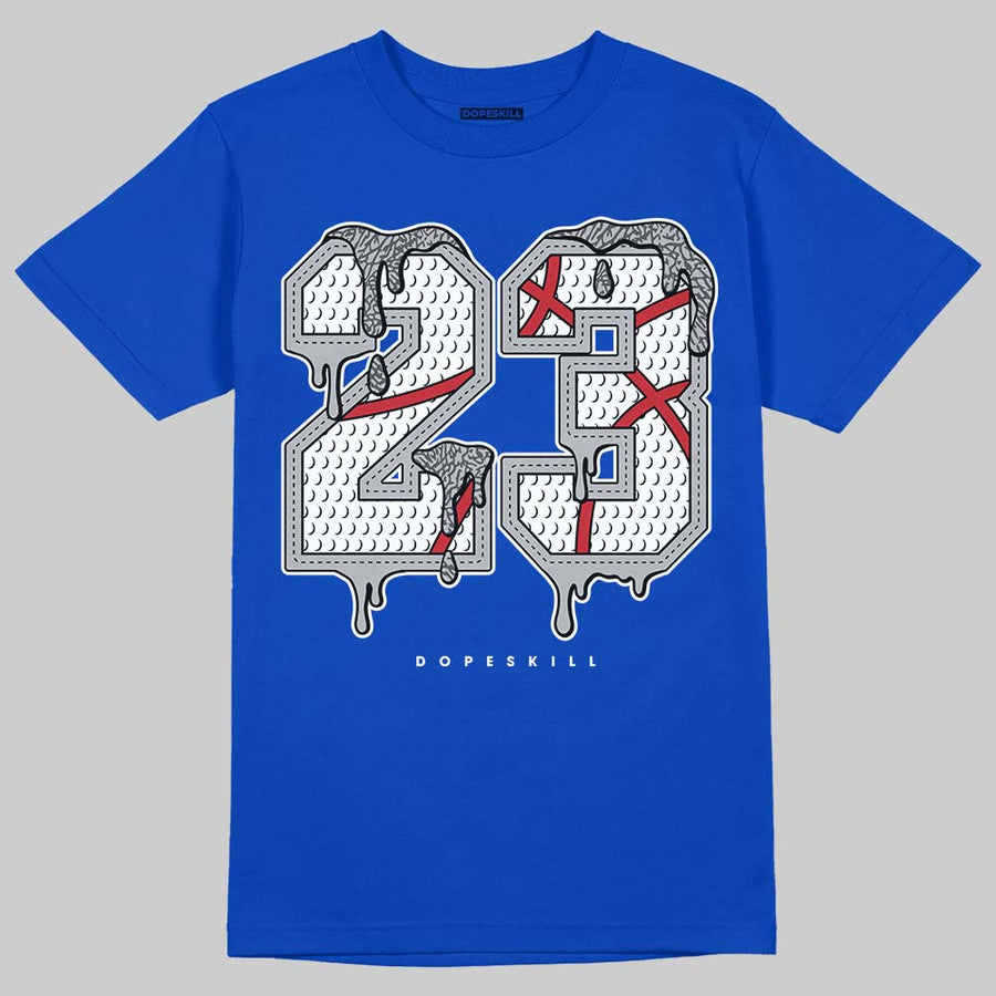 “True Blue” 3s DopeSkill T-Shirt No.23 Graphic