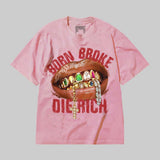 Born Broke Die Rich DopeSkill Premium T-shirt